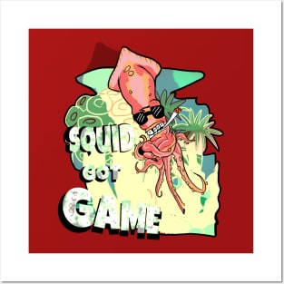 Squid got game Posters and Art